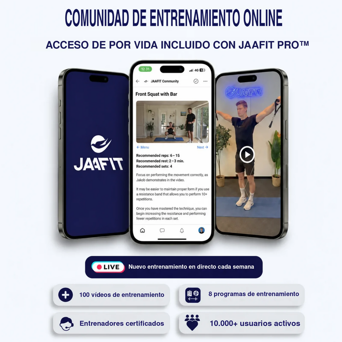 JAAFIT PRO™ Sistema de entrenamiento