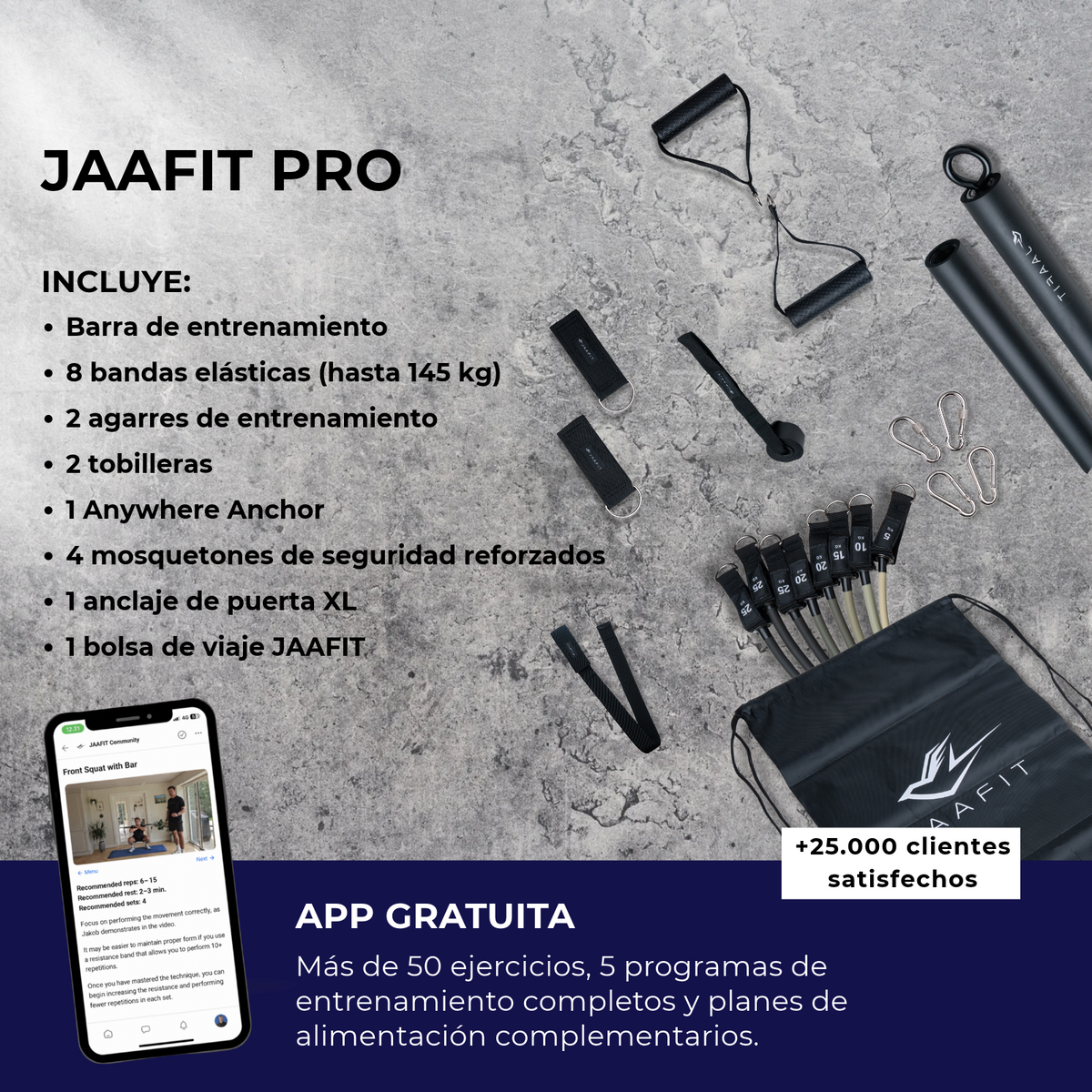 JAAFIT PRO™ Sistema de entrenamiento